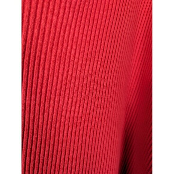 Anthropologie Red Ribbed Tank Top - Picture 5 of 8
